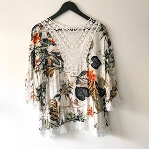 Boho Kimono Style Top